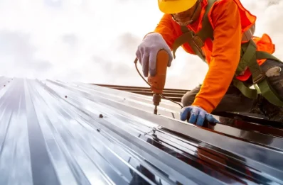 Travaux de zinguerie aux Champs-Géraux